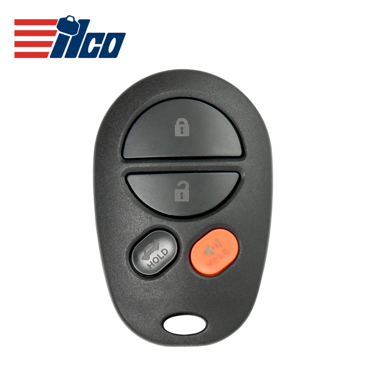 ILCO Look - Alike 2008 - 2017 Toyota Keyless Entry Remote 4B FCCID: GQ43VT20T PN: 89742 - 0C040 - Royal Key Supply