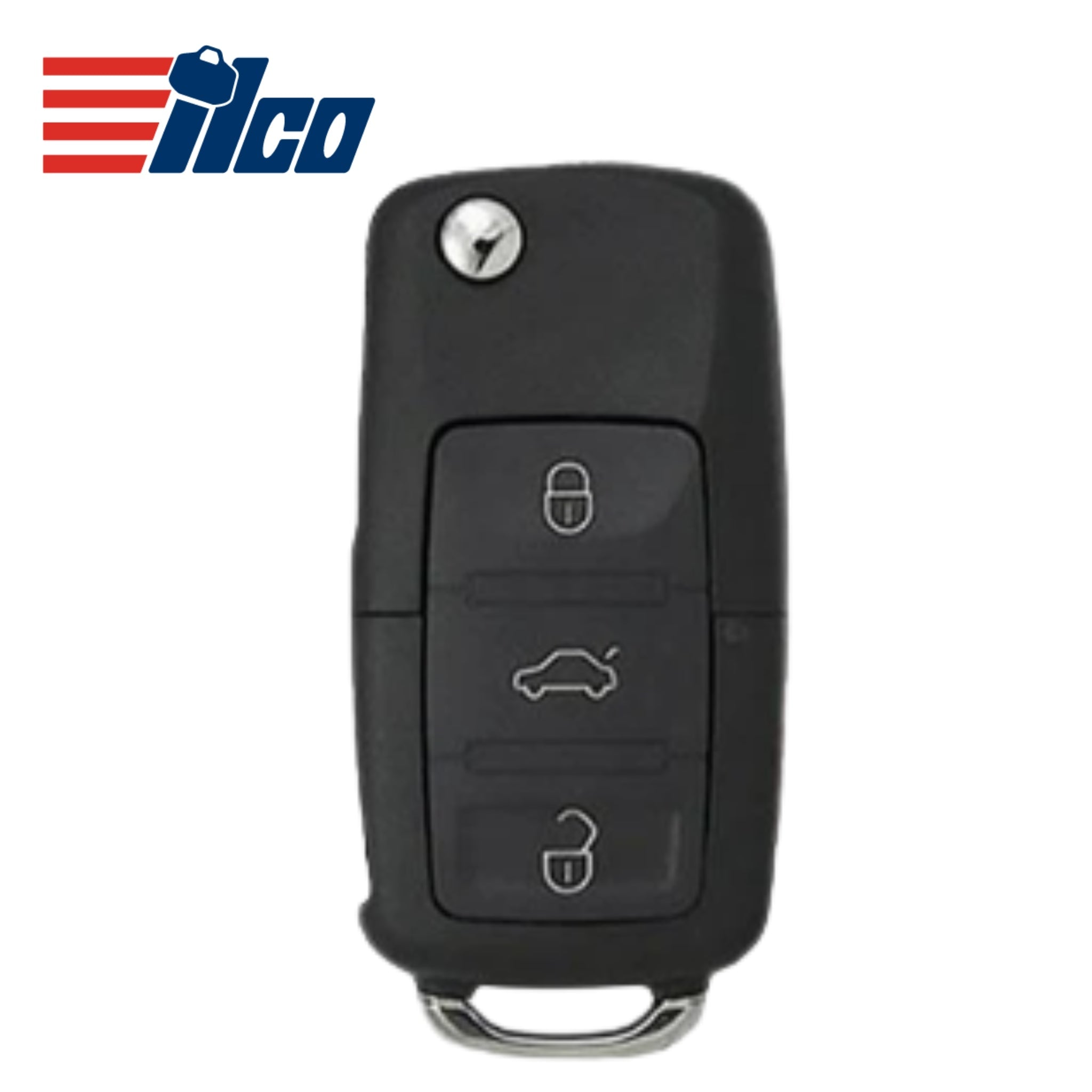 ILCO Look - Alike 2010 - 2016 Volkswagen Remote Flip Key 4B FCCID: NBG010206T PN 5K0837202AK - Royal Key Supply