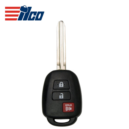 ILCO Look - Alike 2012 - 2016 Toyota Remote Head Key 3B FCCID: HYQ12BDM PN: 89070 - 52F60 - Royal Key Supply