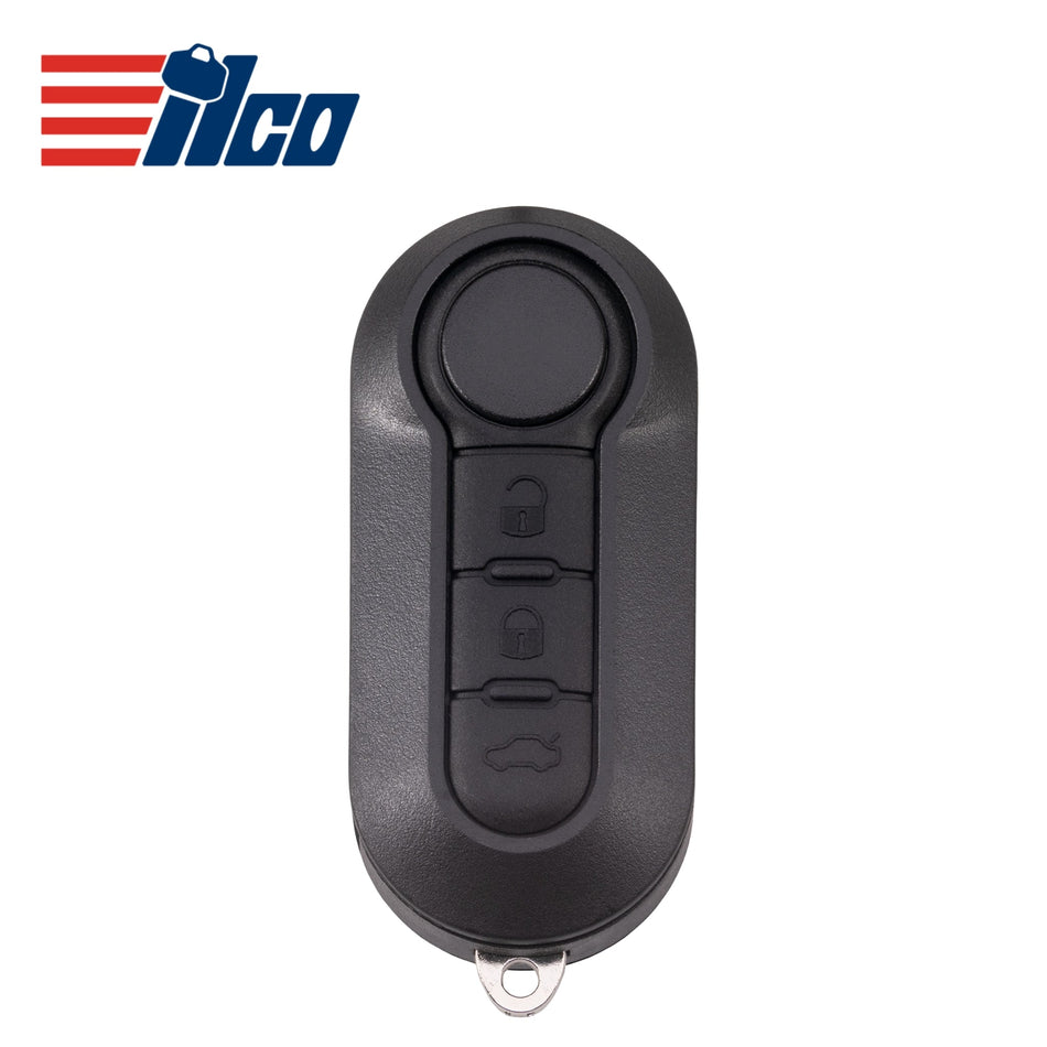 ILCO Look - Alike 2012 - 2017 Fiat Remote Flip Key 3B FCCID: LTQF12AM433TX PN 68334510AA - Royal Key Supply