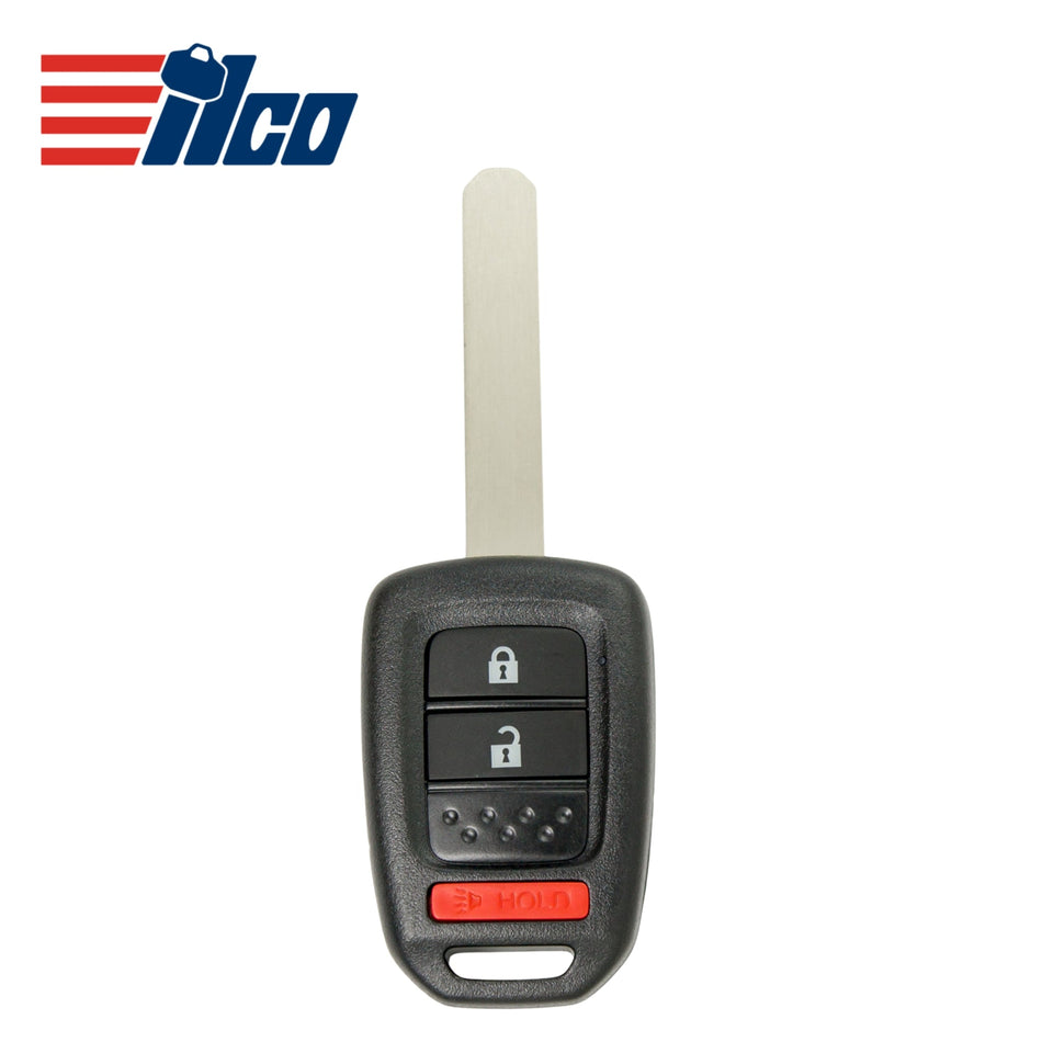 ILCO Look - Alike 2013 - 2020 Honda Remote Head Key 3B FCCID: MLBHLIK6 - 1T PN: 35118 - TY4 - A00 - Royal Key Supply