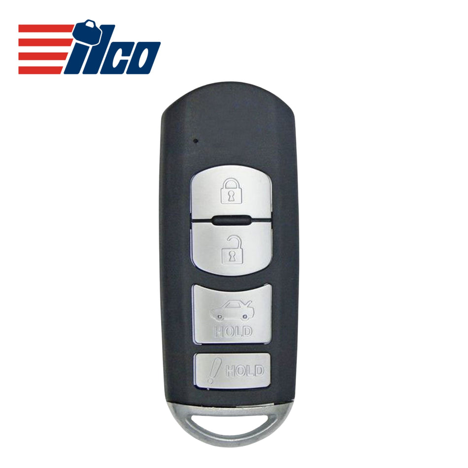 ILCO Look - Alike 2014 - 2019 Mazda Smart Key 4B FCCID: WAZSKE13D01 PN GJY9 - 67 - 5DY - Royal Key Supply