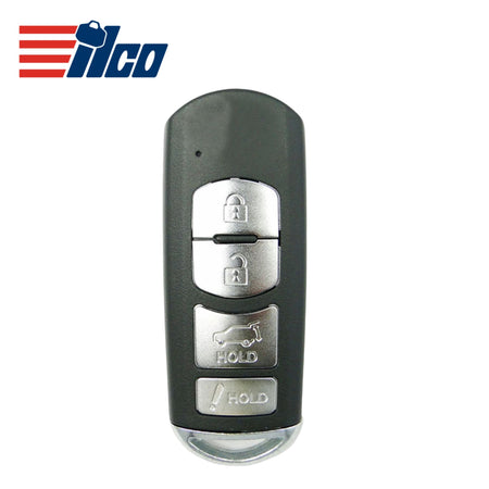 ILCO Look - Alike 2014 - 2019 Mazda Smart Key 4B FCCID: WAZSKE13D02 PN TKY2 - 67 - 5DY - Royal Key Supply