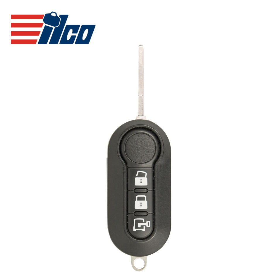 ILCO Look - Alike 2015 - 2021 RAM Remote Flip Key 3B FCCID: RX2TRF198 PN 68236849AB - Royal Key Supply