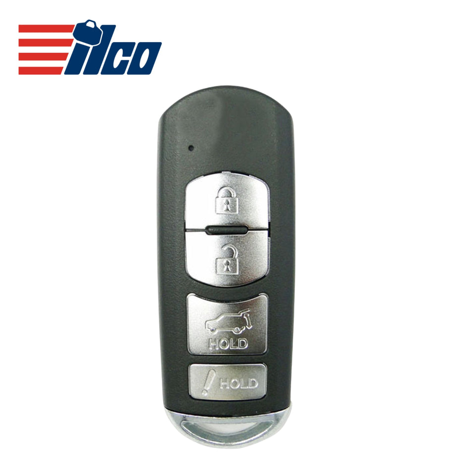 ILCO Look - Alike 2016 - 2020 Mazda Smart Key 4B FCCID: WAZSKE13D02 PN TK52 - 67 - 5DY - Royal Key Supply