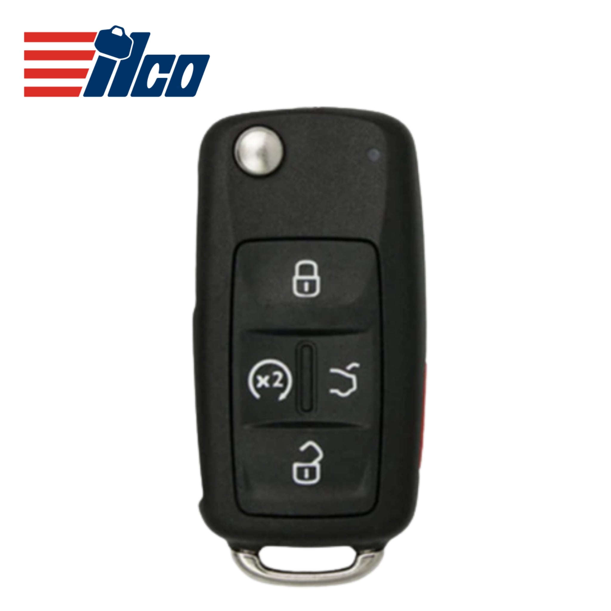 ILCO Look - Alike 2017 - 2022 Volkswagen Remote Flip Key 5B FCCID: NBGFS93N PN 561 837 202 J - Royal Key Supply