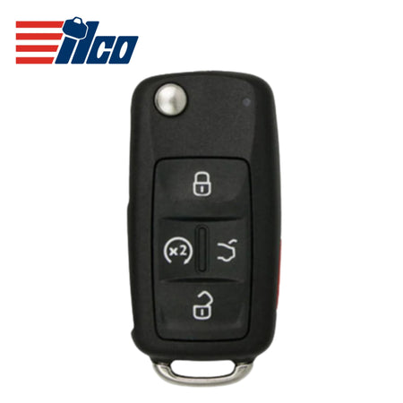 ILCO Look - Alike 2017 - 2022 Volkswagen Remote Flip Key 5B FCCID: NBGFS93N PN 561 837 202 J - Royal Key Supply