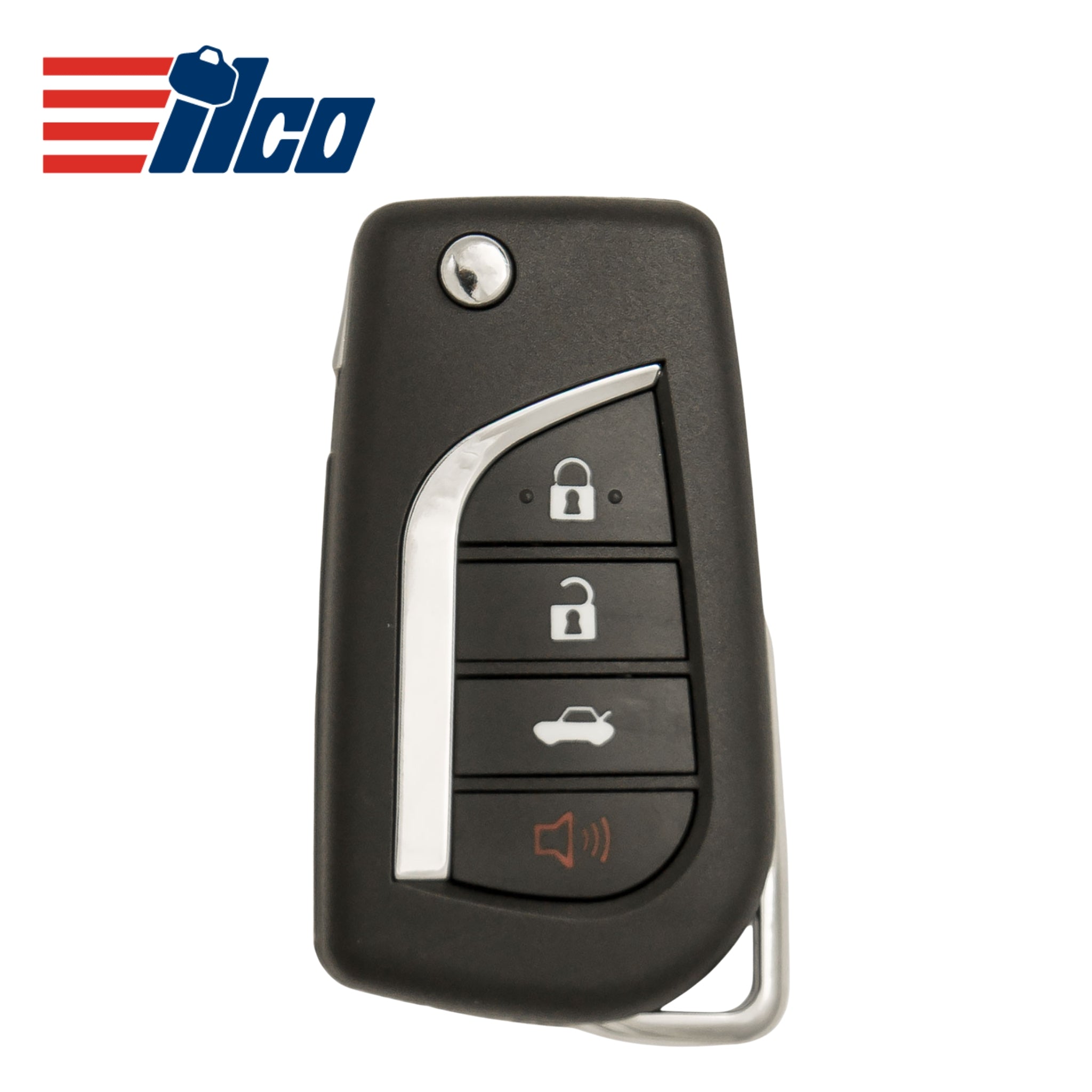 ILCO Look - Alike 2018 - 2023 Toyota Remote Flip Key 4B FCCID: HYQ12BFB PN 89070 - 06790 - Royal Key Supply