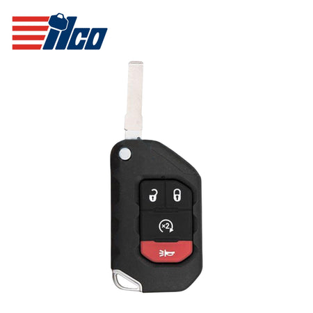 ILCO Look - Alike 2018 - 2024 Jeep Remote Flip Key 4B FCCID: OHT1130261 PN 68416784AB - Royal Key Supply