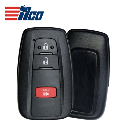 ILCO Look - Alike 2021 - 2022 Toyota Smart Key 3B FCCID: HYQ14FLA PN 8990H - 0E360 - Royal Key Supply