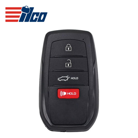 ILCO Look - Alike 2024 - 2025 Toyota Smart Key 4B FCCID: HYQ14FBX PN 8990H - 35040 - Royal Key Supply