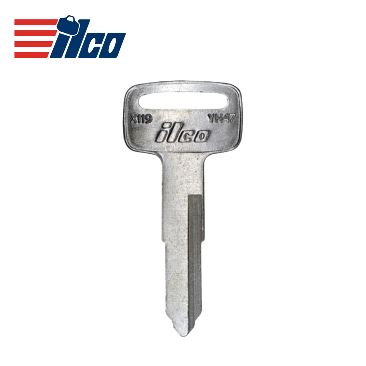 Ilco - Yamaha Motorcycle / ATV Key Blank (YH47/X119) - Royal Key Supply