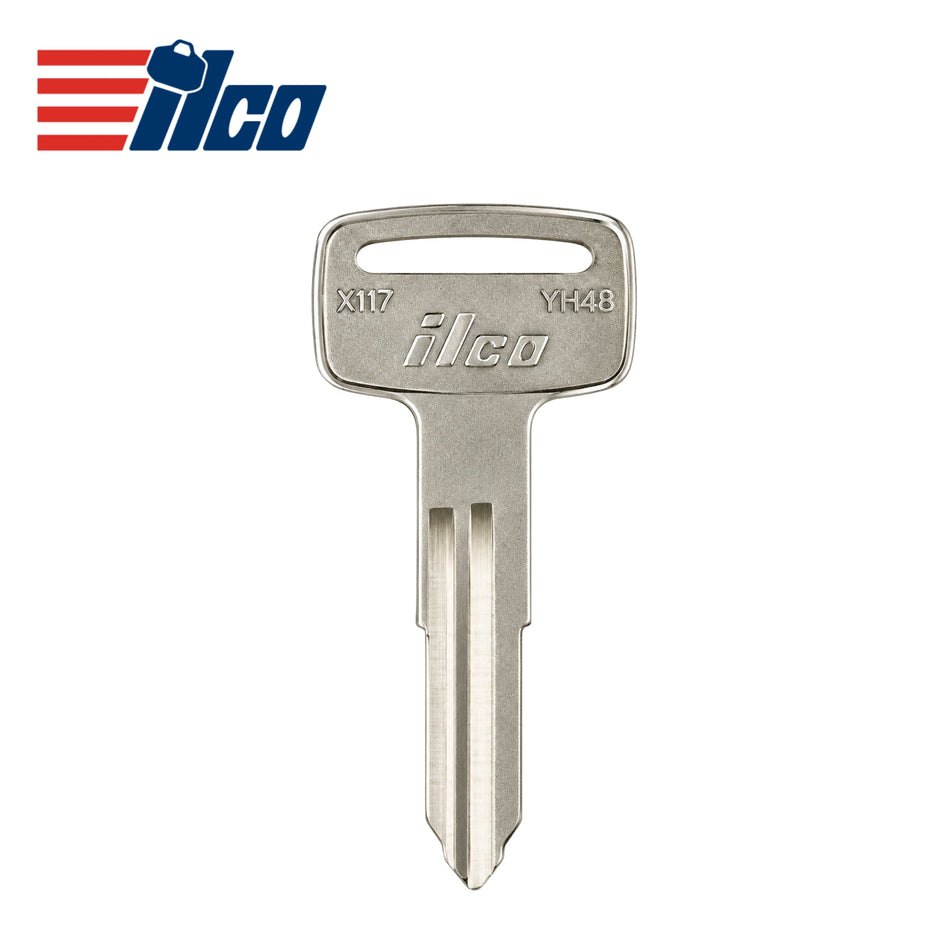 Ilco - Yamaha Motorcycle / ATV Key Blank (YH48/X117) - Royal Key Supply