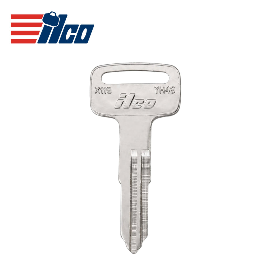 Ilco - Yamaha Motorcycle / ATV Key Blank (YH49/X118) - Royal Key Supply