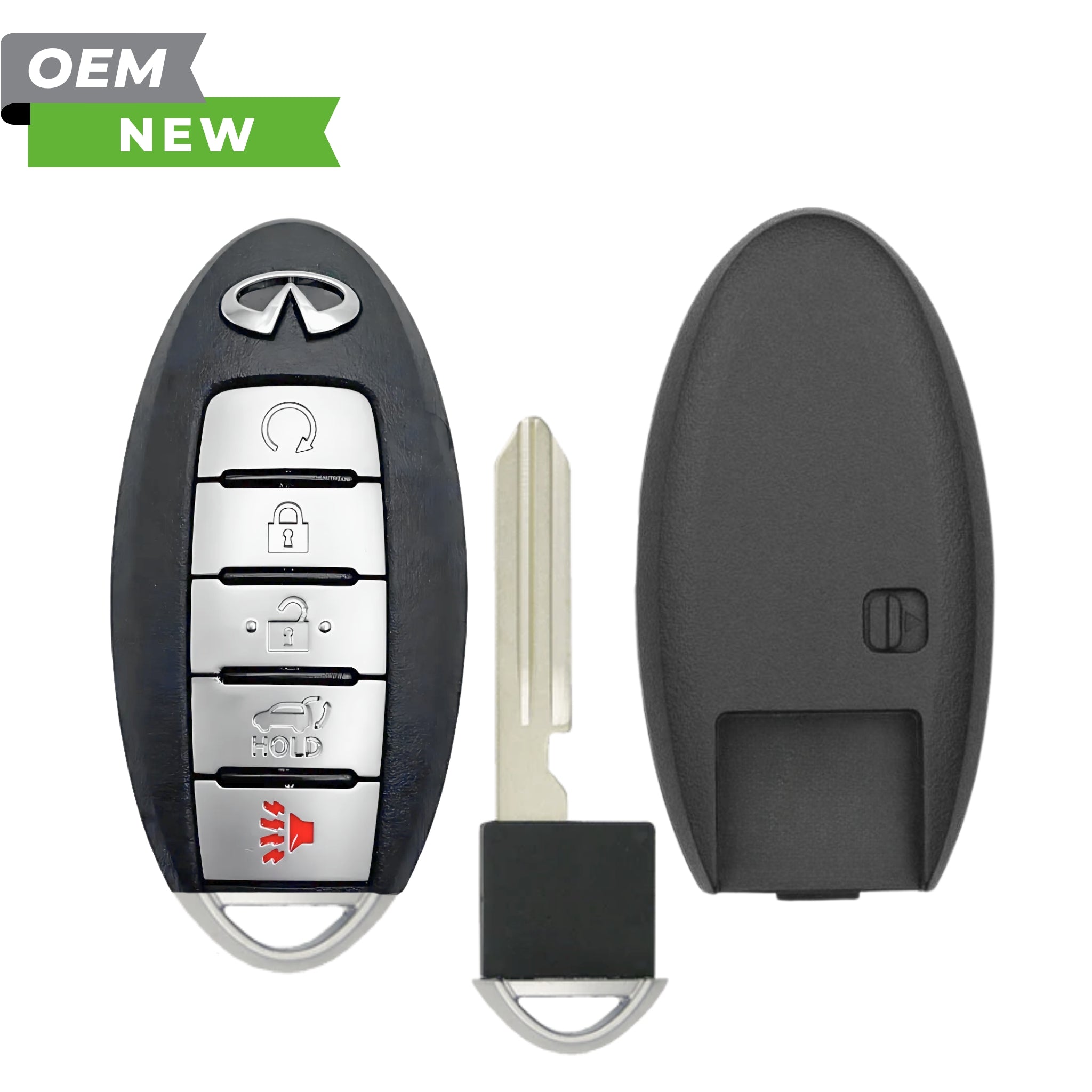 Infiniti New OEM 2014 - 2024 QX80, QX56 Smart Key 5B Remote Start/Hatch FCCID: CWTWB1G744 PN 285E3 - 1LA5A - Royal Key Supply