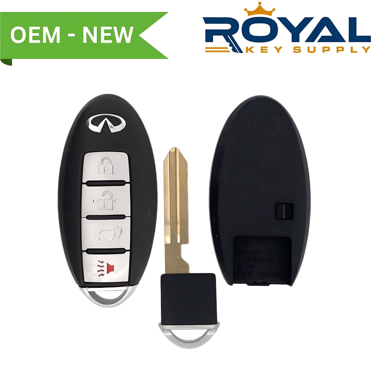 Infiniti New OEM 2016 - 2018 QX60 Smart Key 4B Hatch FCCID: KR5S180144014 PN# 285E3 - 9NF4A - Royal Key Supply