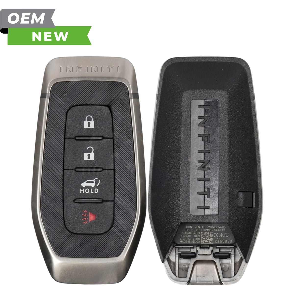 Infiniti New OEM 2025 - 2026 QX60 Smart Key 4B Hatch FCCID: KR5TXPZ1 PN 285E3 - 6SS3B - Royal Key Supply