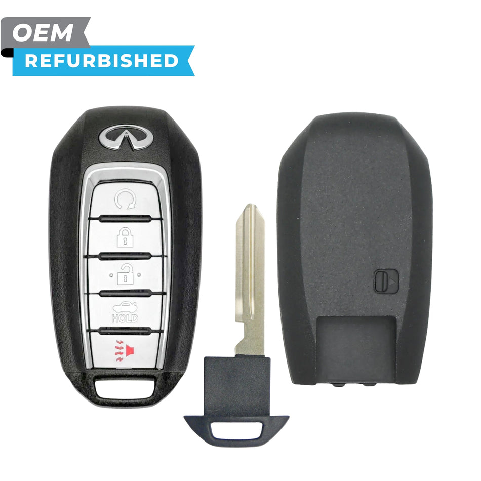 Infiniti Refurbished 2019-2024 Q50, Q60 Smart Key 5B Remote Start/Trunk FCCID: KR5TXN7 PN 285E3-6HE6A - Royal Key Supply