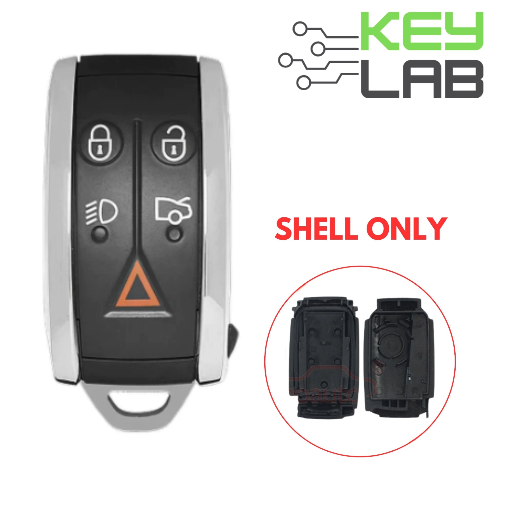 55 Key Jaguar 2006-2007 Smart Key SHELL for KR55WK45694 – Royal Key Supply