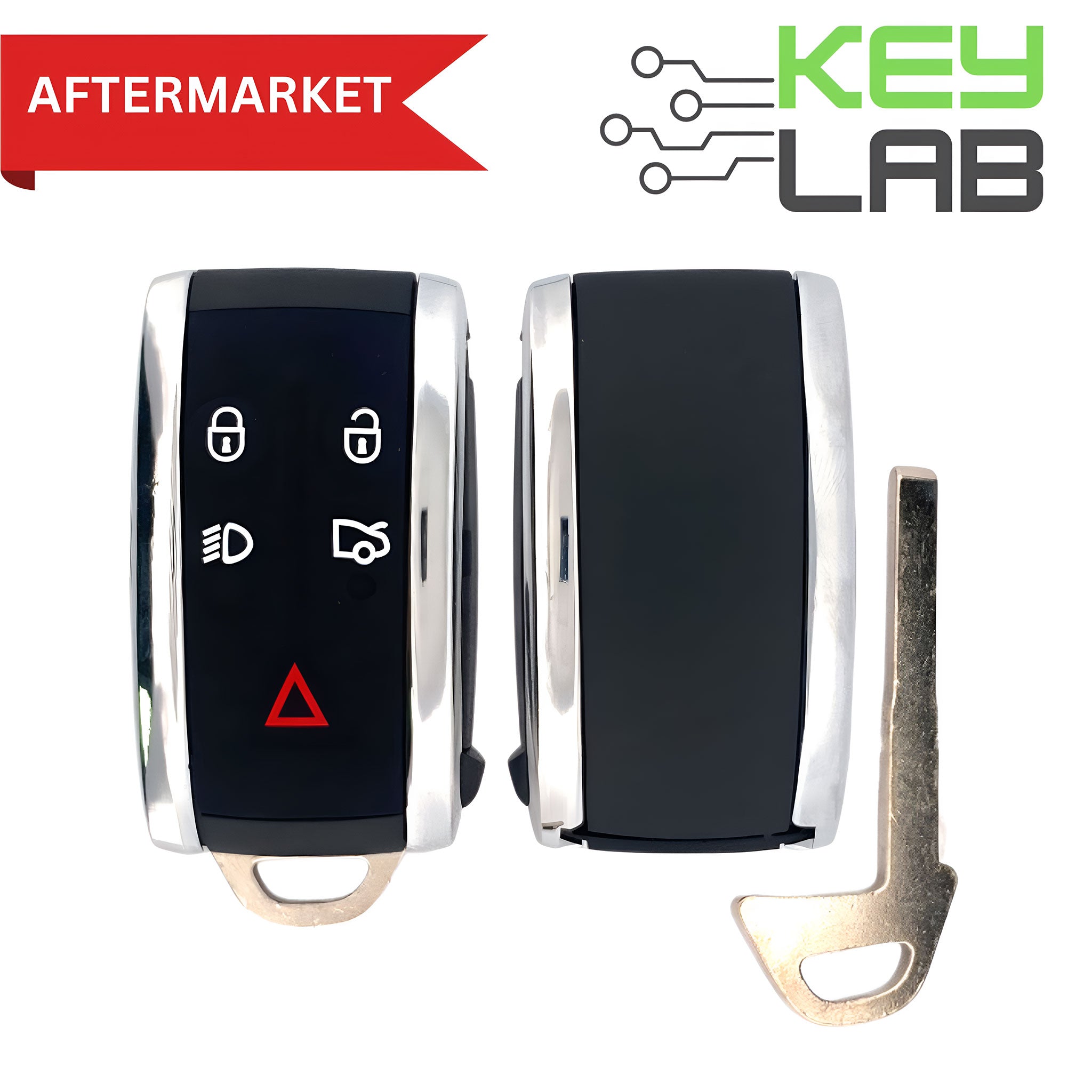 Jaguar Aftermarket 2009 - 2015 XK, XKR Smart Key 5B Trunk/Lights FCCID: KR55WK49244 PN# 6W83 - 15K601 - EB - Royal Key Supply