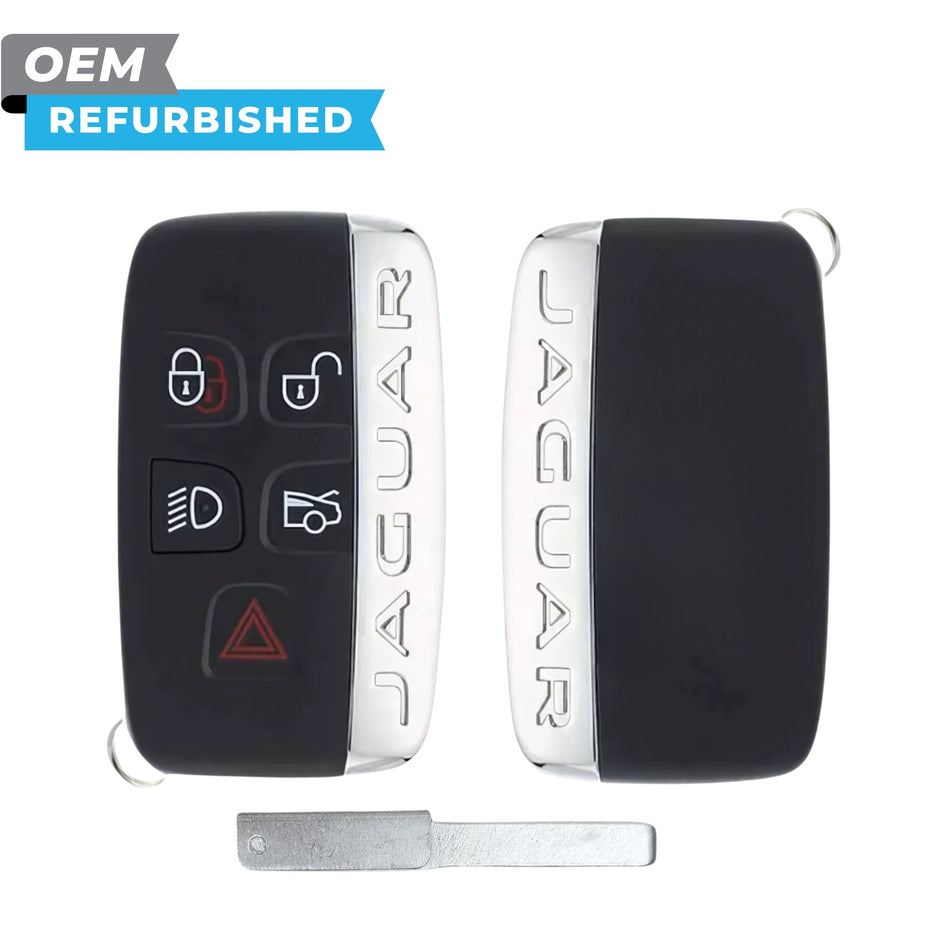 Jaguar Refurbished 2011-2020 XF Smart Key 5B Trunk/Lights FCCID: KOBJTF10A PN C2D51457 - Royal Key Supply