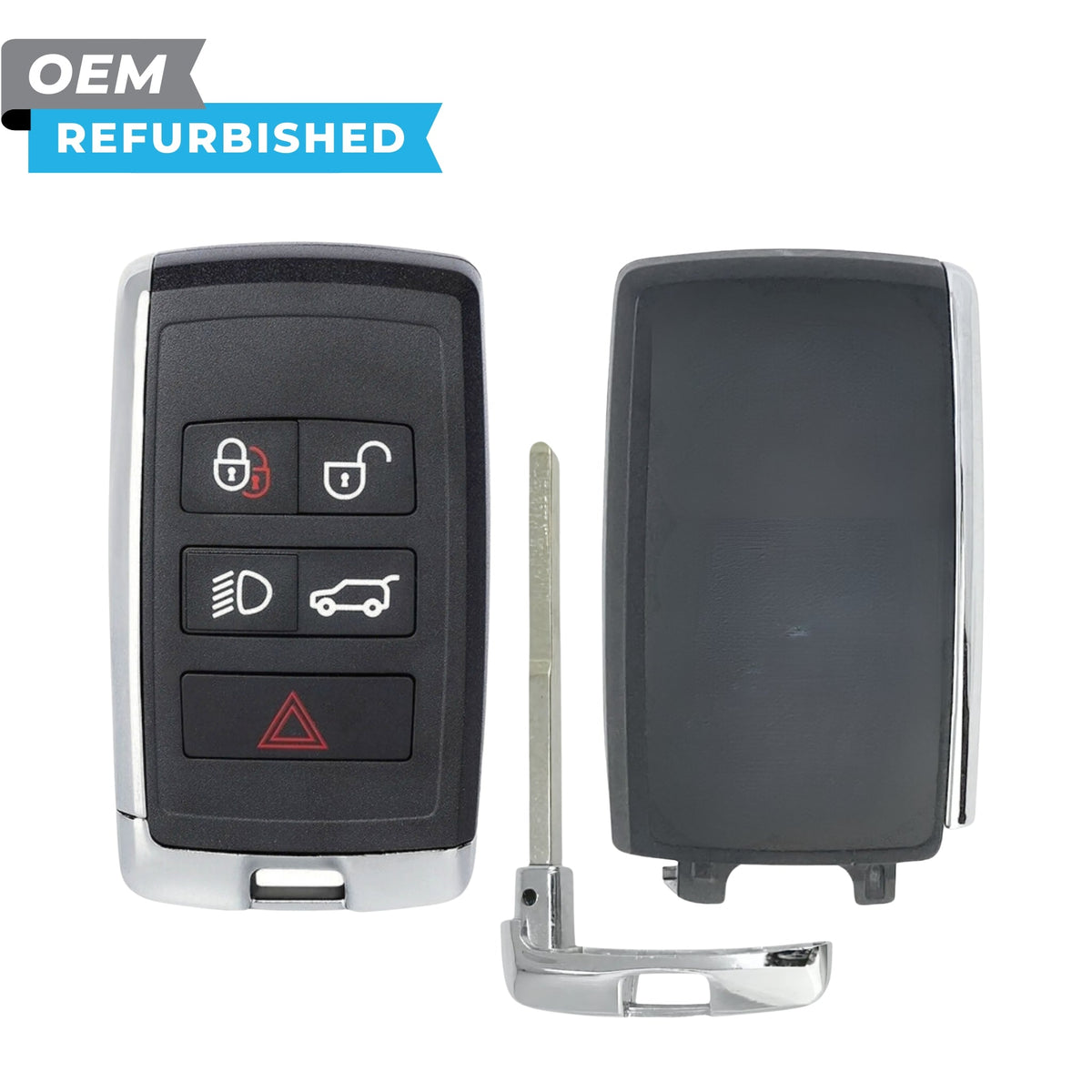 Jaguar Refurbished OEM 2017-2020 E-PACE Smart Key 5B Hatch/Lights FCCID: K0BJXF18A PN J9C14288 - Royal Key Supply