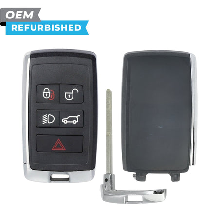 Jaguar Refurbished OEM 2017-2020 E-PACE Smart Key 5B Hatch/Lights FCCID: K0BJXF18A PN J9C14288 - Royal Key Supply
