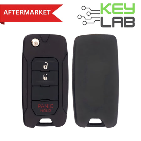 Jeep Aftermarket 2015 - 2018 RENEGADE REMOTE FLIP KEY 3B FCCID: 2ADFTFI5AM433TX PN# 68296748AA - Royal Key Supply