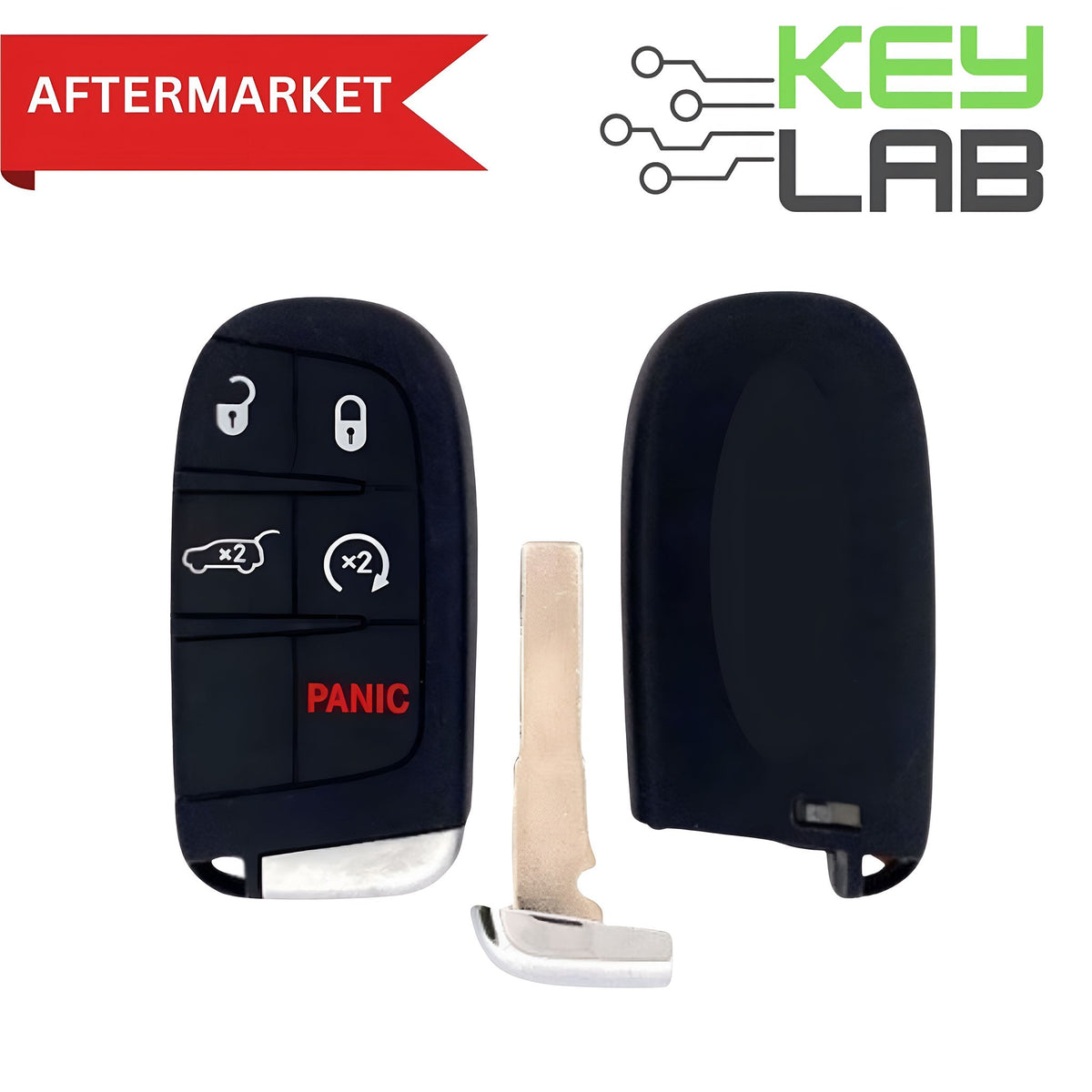 Jeep Aftermarket 2017 - 2024 Compass 5B Hatch/Remote Start FCCID: M3N - 40821302 PN# 68250343AB - Royal Key Supply