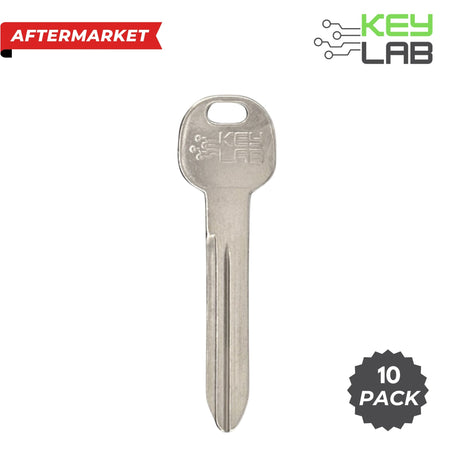 Jeep Aftermarket 2021-2023 Wagoneer, Grand Wagoneer Metal Test Key Y159R (Pack of 10) - Royal Key Supply