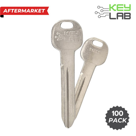 Jeep Aftermarket 2021 - 2023 Wagoneer, Grand Wagoneer Metal Test Key Y159R (Pack of 100) - Royal Key Supply