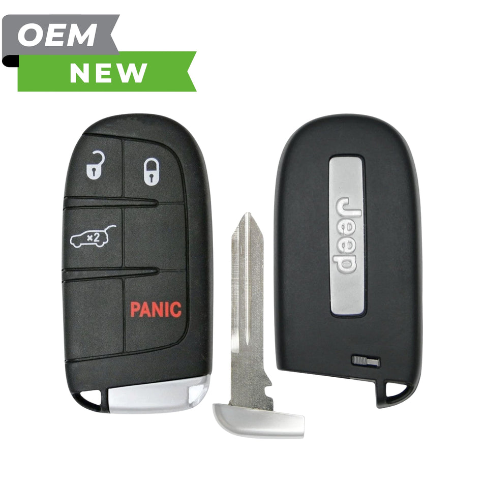 Jeep New OEM 2014-2020 Grand Cherokee Smart Key 4B Hatch FCCID: M3N-40821302 PN# 68143504AB - Royal Key Supply