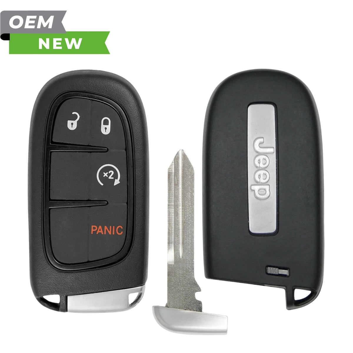 Jeep New OEM 2014 - 2021 Cherokee Smart Key 4B Remote Start FCCID: GQ4 - 54T PN 68105078AC - Royal Key Supply