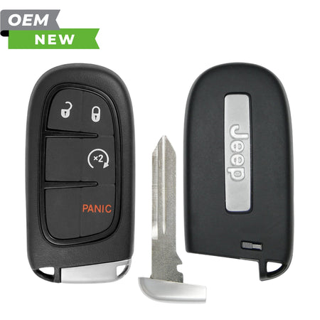 Jeep New OEM 2014 - 2021 Cherokee Smart Key 4B Remote Start FCCID: GQ4 - 54T PN 68105078AC - Royal Key Supply