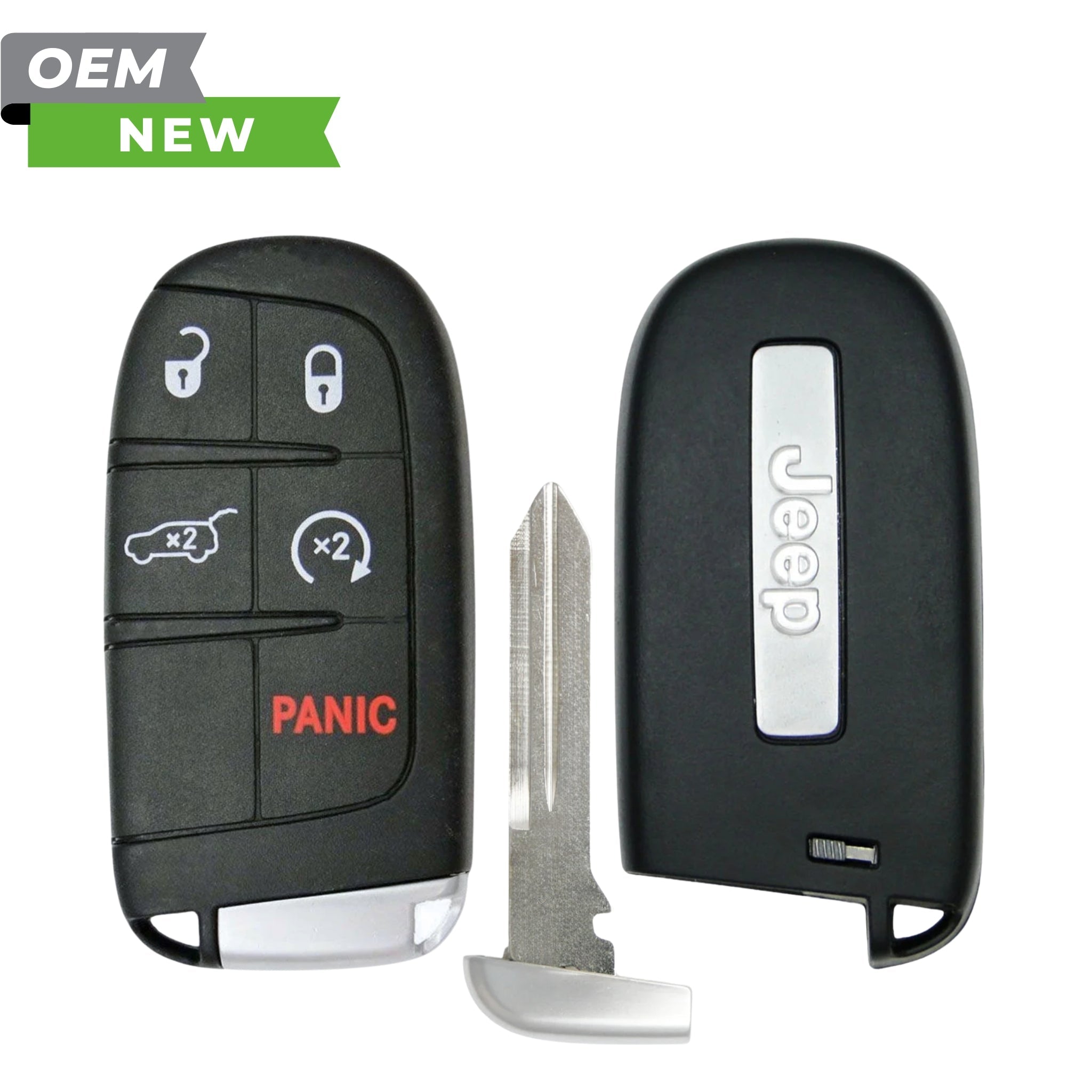 Jeep New OEM 2014 - 2022 Grand Cherokee Smart Key 5B Trunk/Remote Start FCCID: M3N - 40821302 PN 68143505AC - Royal Key Supply