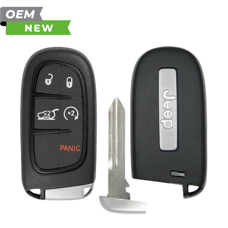 Jeep New OEM 2014 - 2023 Cherokee Smart Key 5B Hatch/Remote Start FCCID: GQ4 - 54T PN 68141580AF - Royal Key Supply