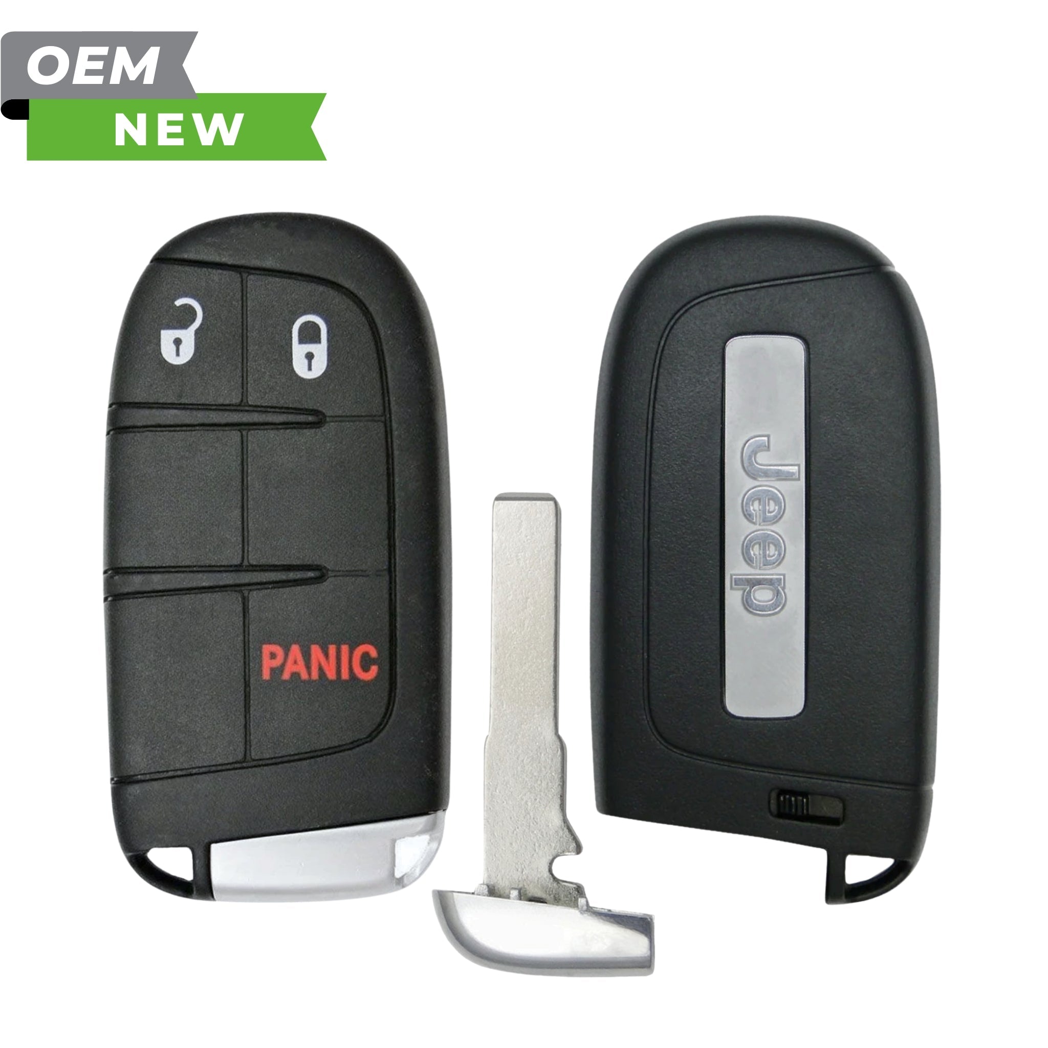 Jeep New OEM 2015 - 2021 Renegade Smart Key 3B FCCID: M3N - 40821302 PN 6MP33DX9AA - Royal Key Supply