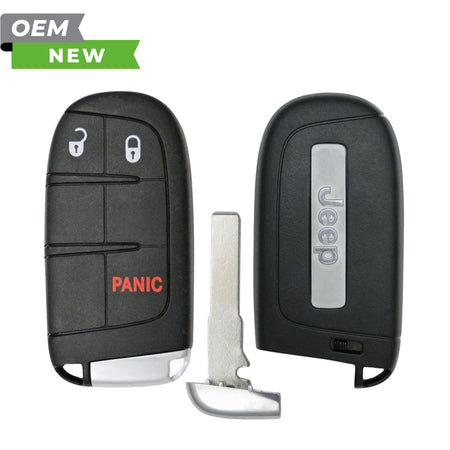 Jeep New OEM 2015 - 2021 Renegade Smart Key 3B FCCID: M3N - 40821302 PN 6MP33DX9AA - Royal Key Supply