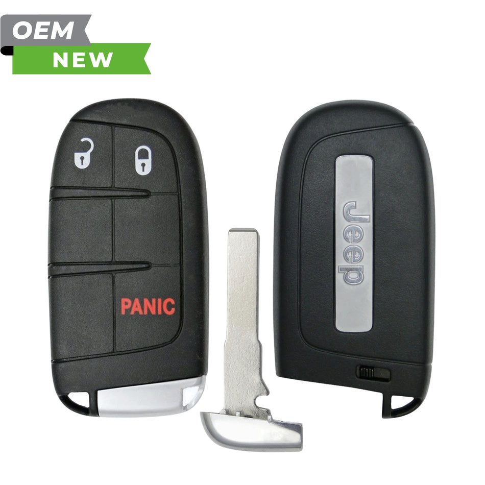 Jeep New OEM 2015 - 2021 Renegade Smart Key 3B FCCID: M3N - 40821302 PN 6MP33DX9AA - Royal Key Supply