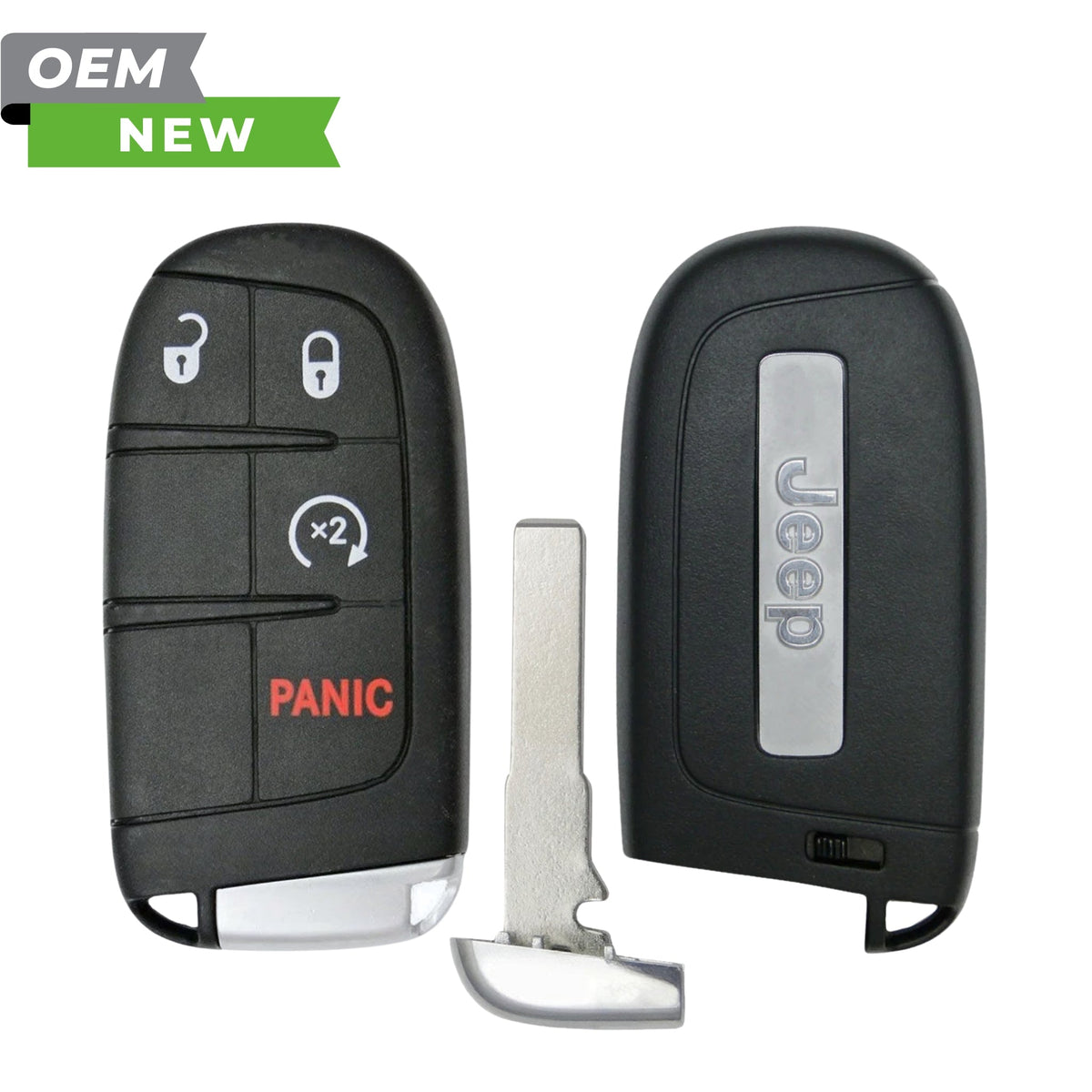 Jeep New OEM 2017 - 2025 Compass Smart Key 4B Remote Start FCCID: M3N - 40821302 PN 68250337AB - Royal Key Supply