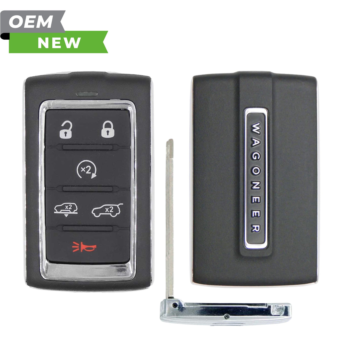 Jeep New OEM 2024 Wagoneer, Grand Wagoneer Smart Key 6B Air Suspension/ Hatch FCCID: 2BAHD - KFW1 PN 68577130AC - Royal Key Supply