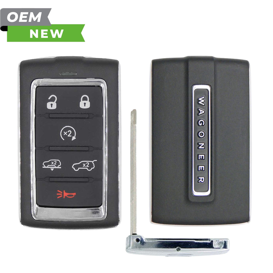Jeep New OEM 2024 Wagoneer, Grand Wagoneer Smart Key 6B Air Suspension/ Hatch FCCID: 2BAHD - KFW1 PN 68577130AC - Royal Key Supply