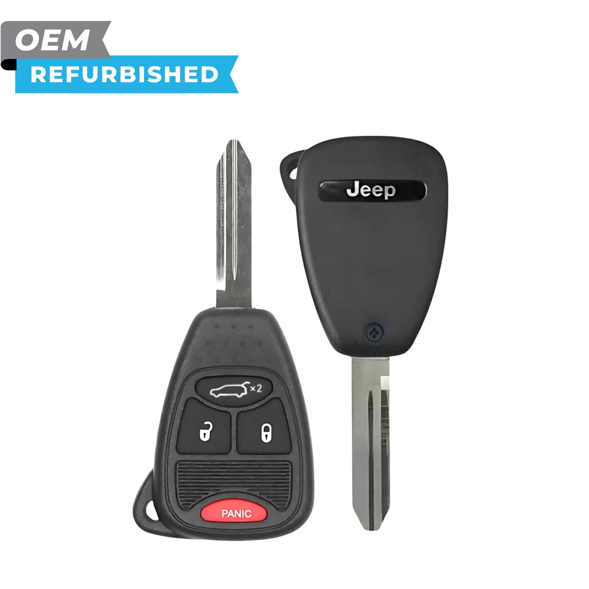 Jeep Refurbished 2005-2007 Liberty Remote Head Key 4B Trunk FCCID: M3N5WY72XX PN 05189230AA - Royal Key Supply