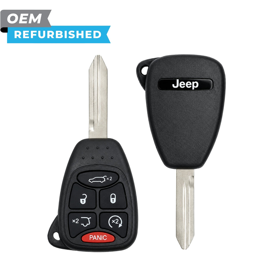 Jeep Refurbished 2007-2009 Commander Remote Head Key 6B Hatch/Remote Start FCCID: OHT692427AA PN 68003461AA - Royal Key Supply