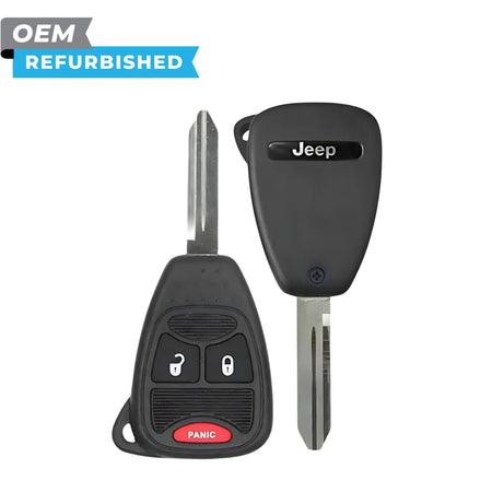 Jeep Refurbished 2007-2018 Wrangler Remote Head Key 3B FCCID: OHT692713AA PN 68001702AD - Royal Key Supply