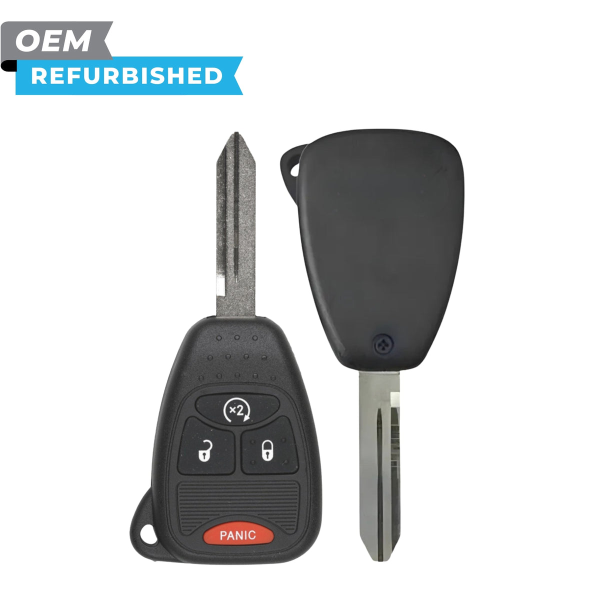 Jeep Refurbished 2009-2018 Wrangler, Compass Remote Head Key 4B Remote Start FCCID: OHT692713AA PN 68039414AA - Royal Key Supply
