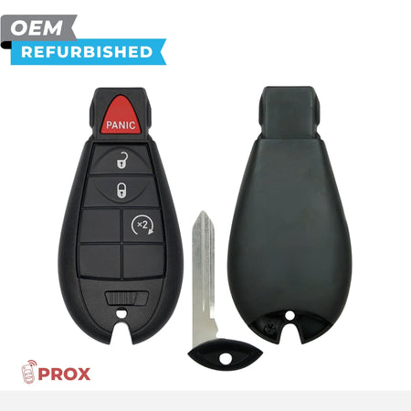 Jeep Refurbished 2009-2020 Fobik Key (Keyless Go) 4B Remote Start FCCID: IYZ-C01C PN 56046736AA - Royal Key Supply