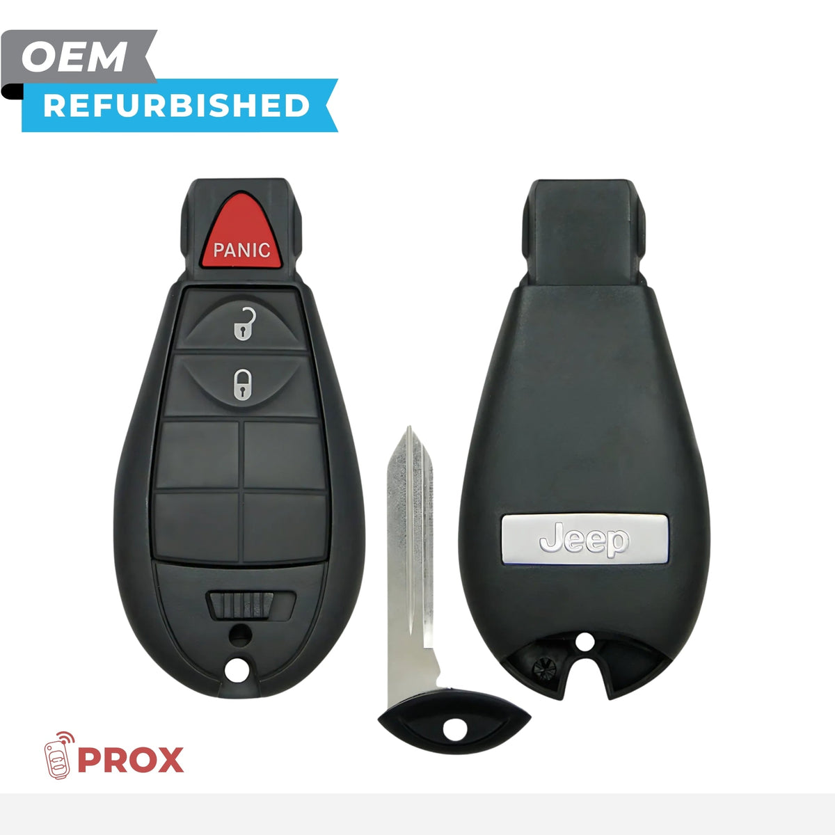 Jeep Refurbished 2011-2013 Grand Cherokee Fobik Key 3B FCCID: IYZ-C01C PN 56046733AG - Royal Key Supply