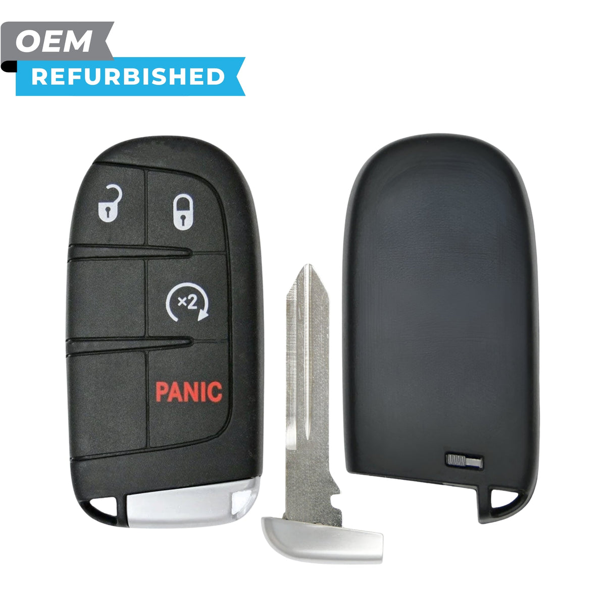 Jeep Refurbished 2011-2020 Grand Cherokee Smart Key 4B Remote Start FCCID: M3N-40821302 PN 68143500AC - Royal Key Supply