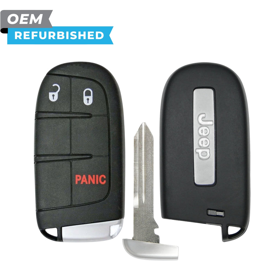 Jeep Refurbished 2014-2019 Grand Cherokee Smart Key 3B FCCID: M3N-40821302 PN 68143502AC - Royal Key Supply